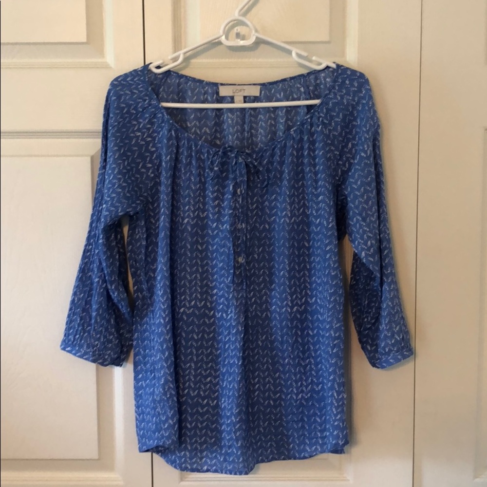 3/4 sleeve blouse